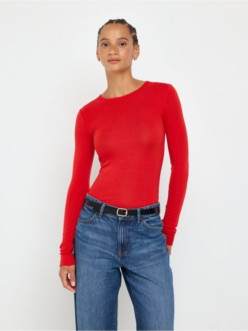 Top in wool blend - 3001152-9873