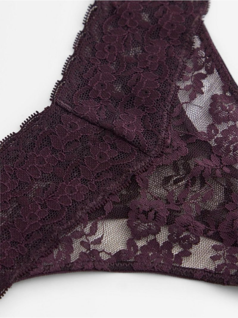 Thong in lace - 3001634-5679