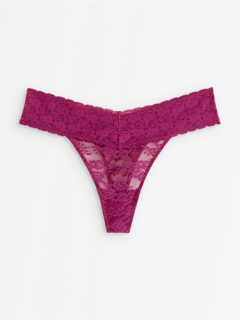 Thong in lace - 3001634-7918