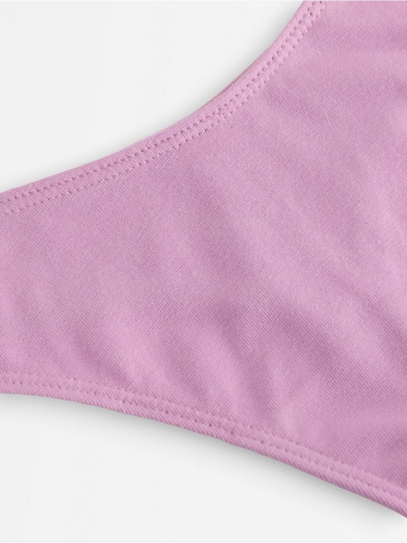 Thong with low waist - 3002341-3703