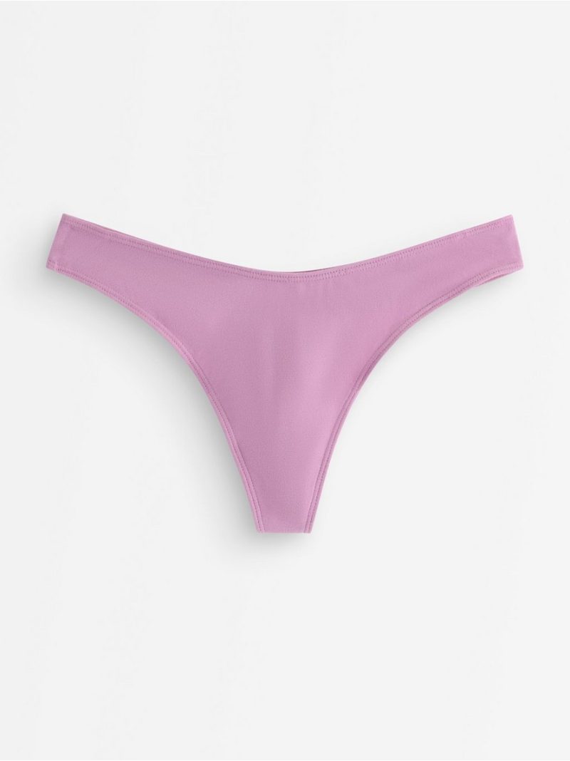 Thong with low waist - 3002341-3703