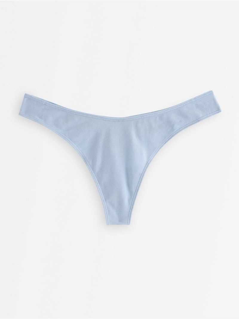 Thong with low waist - 3002341-7325