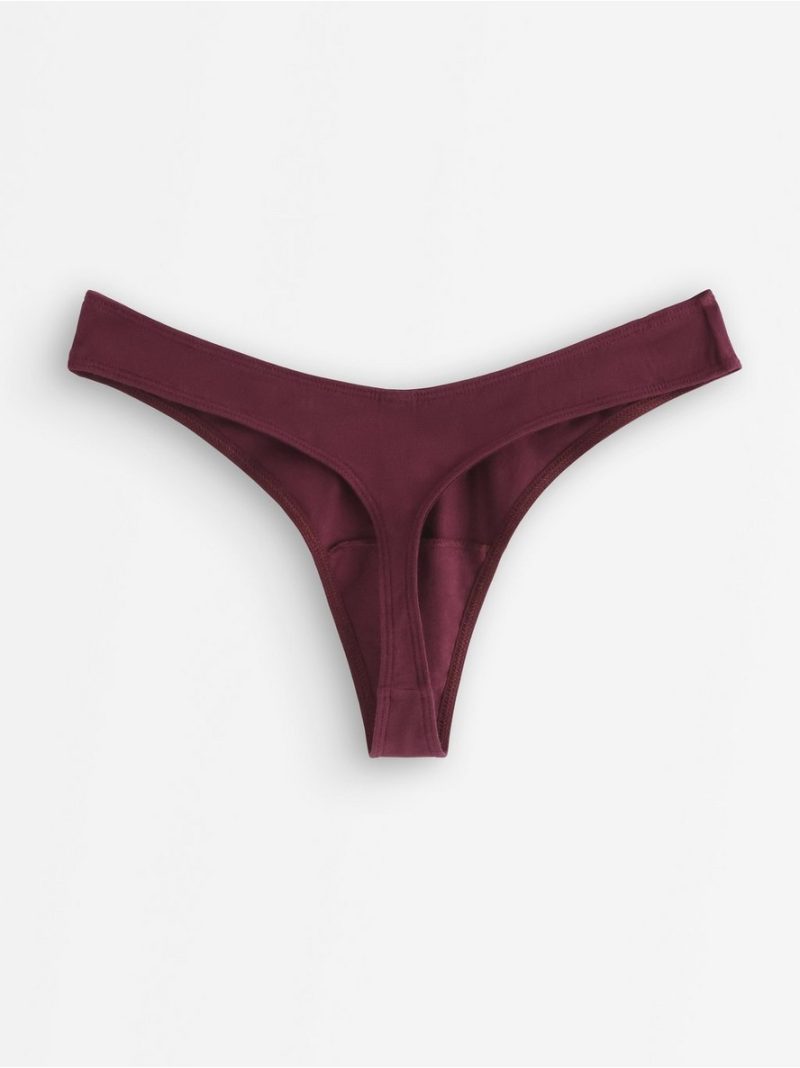 Thong with low waist - 3002341-9938