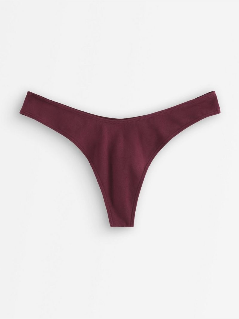 Thong with low waist - 3002341-9938