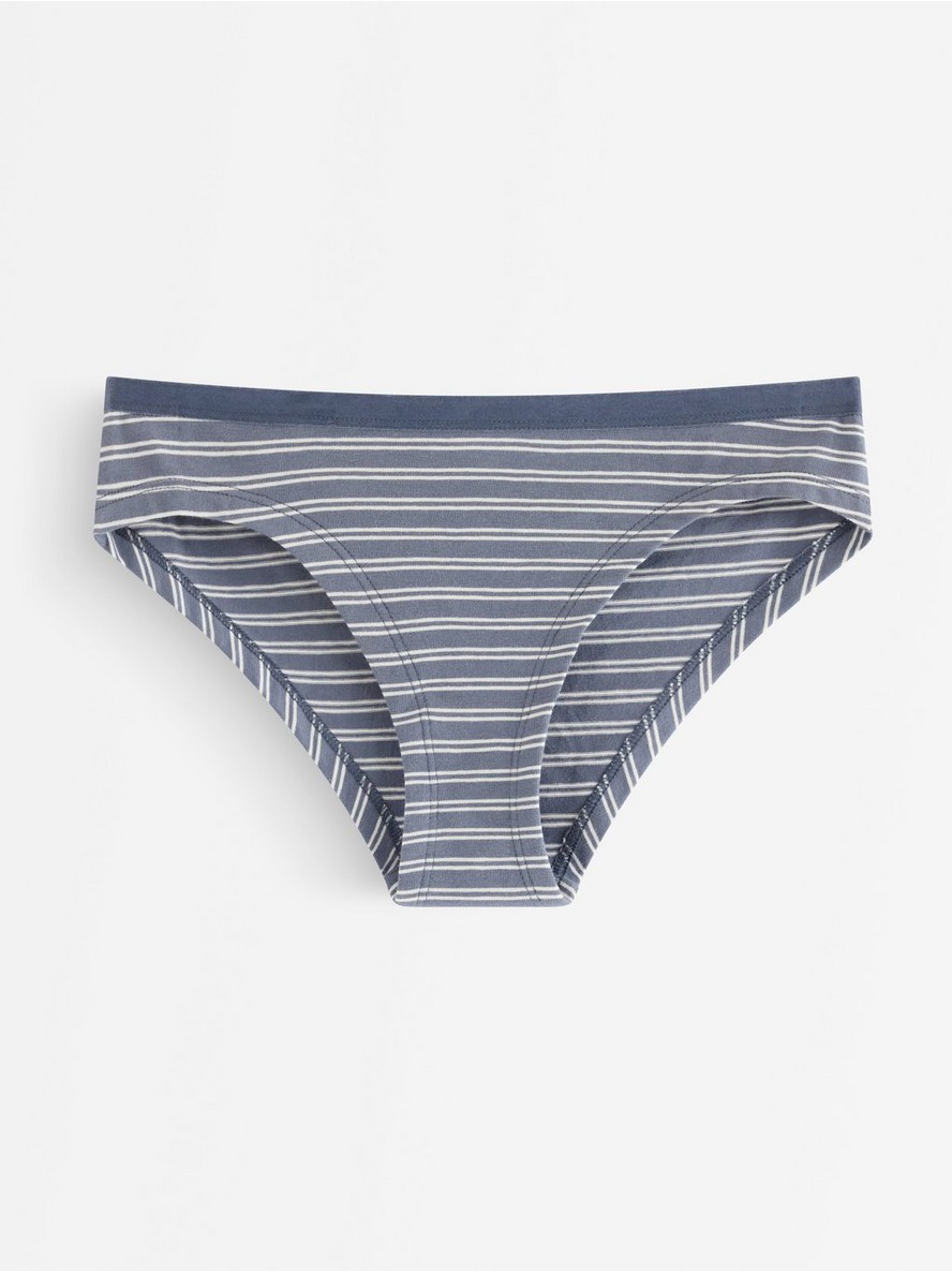 Cotton briefs with low waist - 3004598-6946