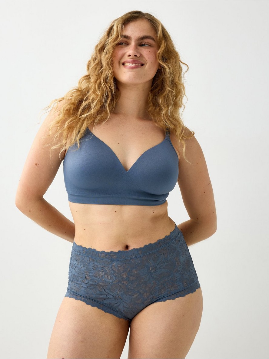 Briefs in lace  with high waist - 3006139-6946