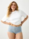 Briefs in lace with high waist - 3006139-7954