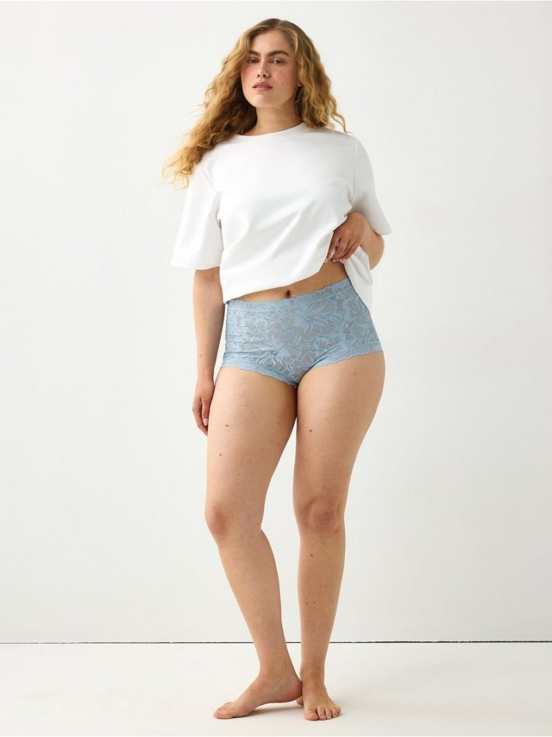 Briefs in lace  with high waist - 3006139-7954