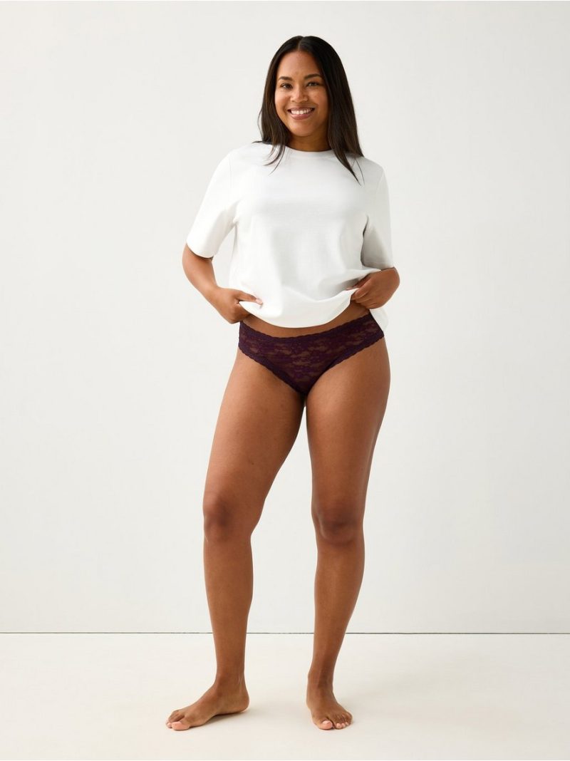 Brazilian briefs in lace - 3007247-5679