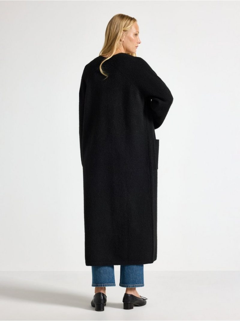 Knitted long cardigan - 3007535-80