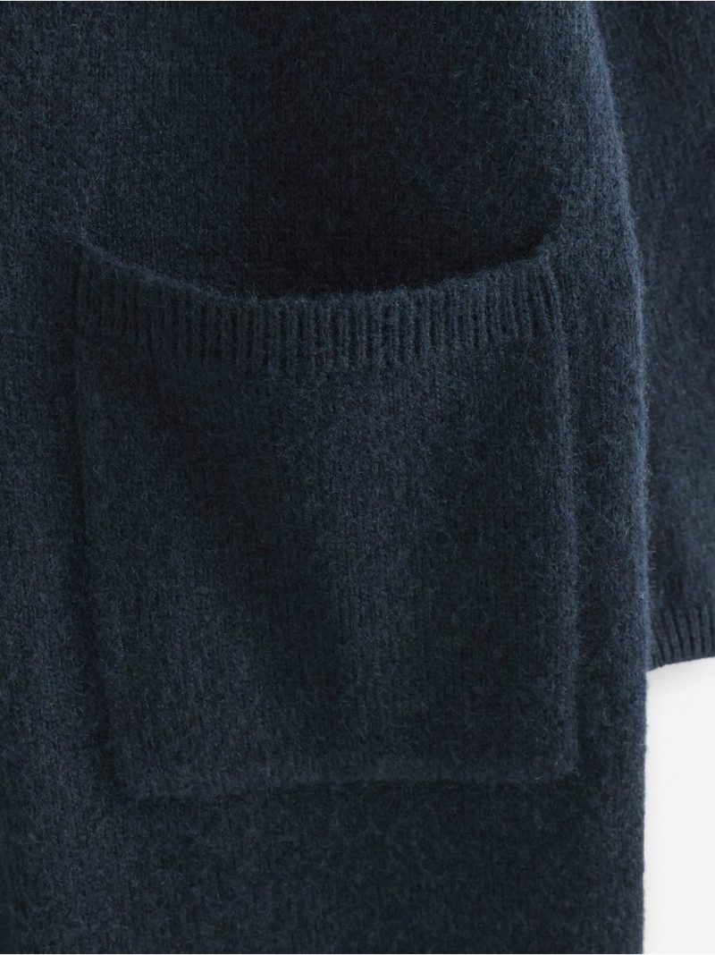 Knitted long cardigan - 3007535-8209