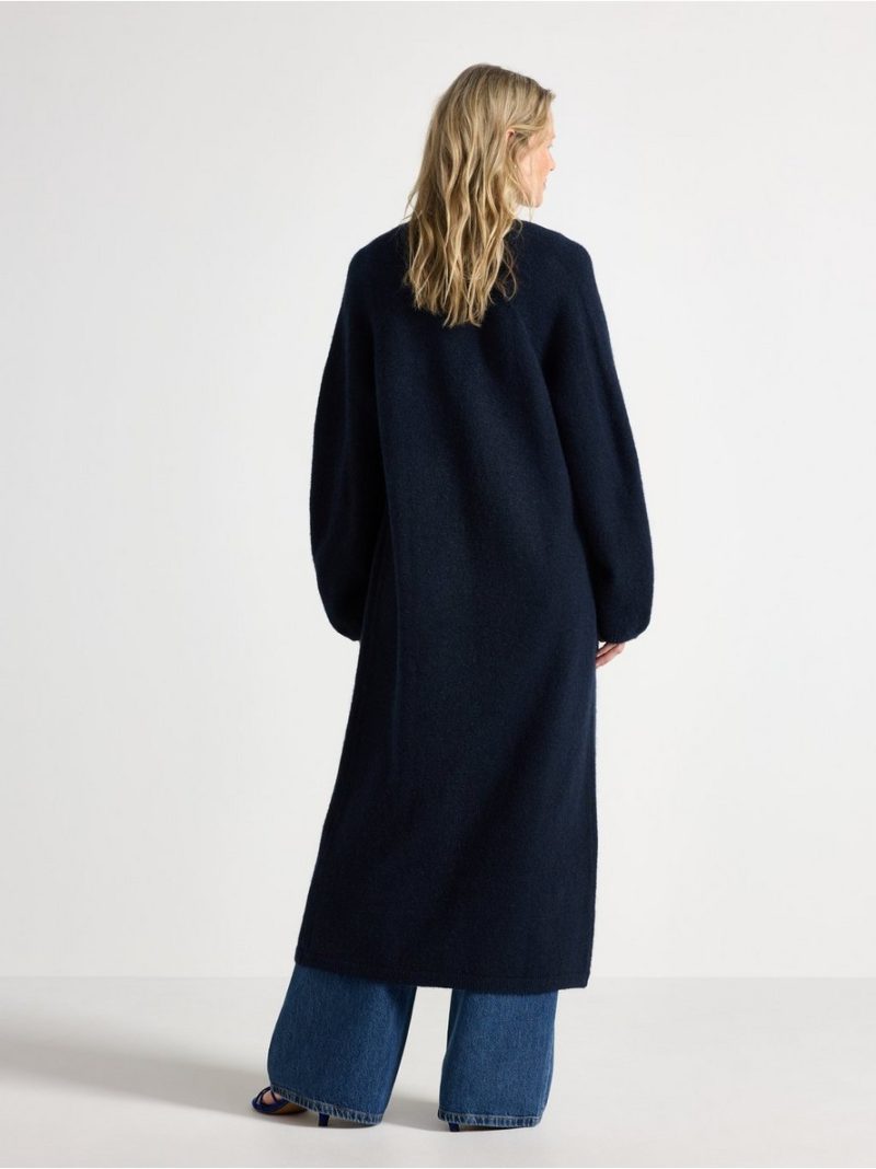 Knitted long cardigan - 3007535-8209