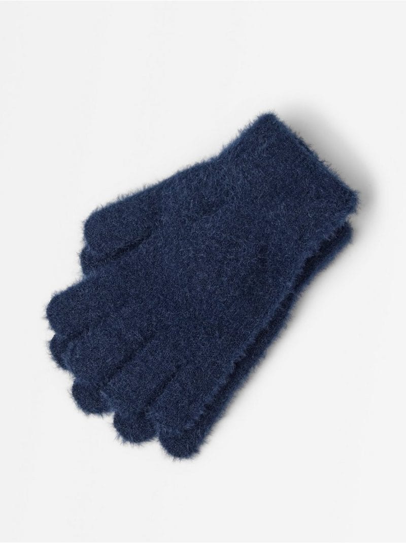 Magic gloves in feather yarn - 3007550-6842