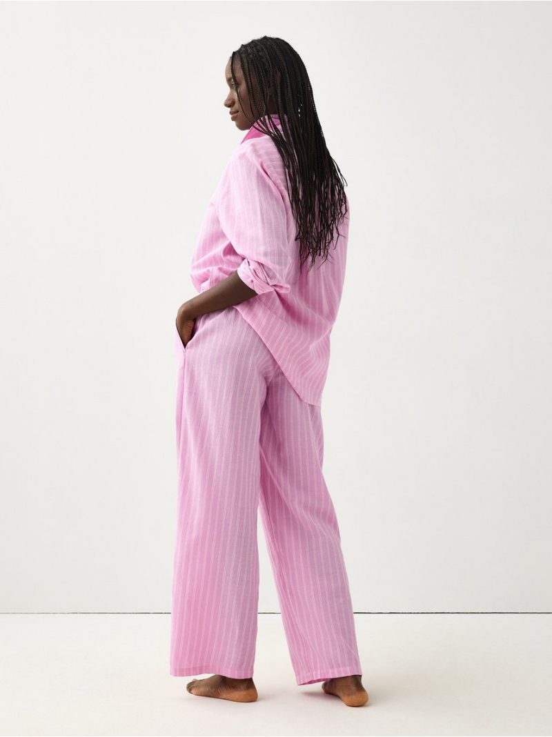 Pyjama trousers in cotton - 3008635-4469
