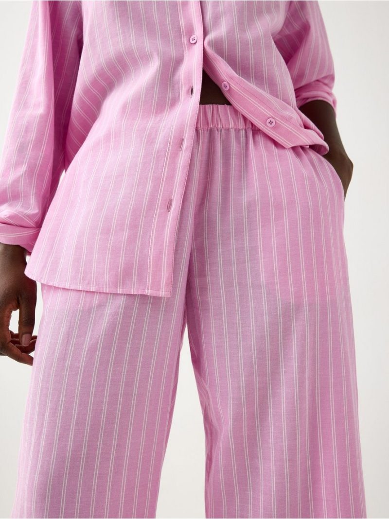 Pyjama trousers in cotton - 3008635-4469