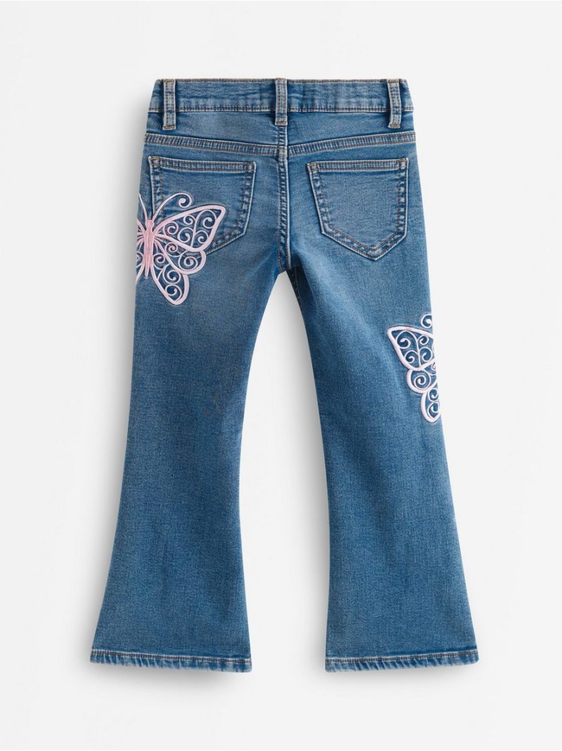FREJA Regular flare super stretch jeans - 3009699-790