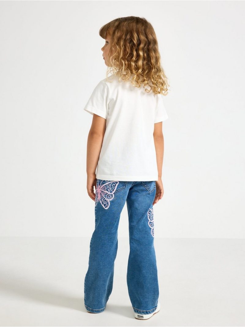 FREJA Regular flare super stretch jeans - 3009699-790