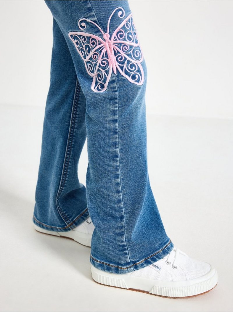 FREJA Regular flare super stretch jeans - 3009699-790