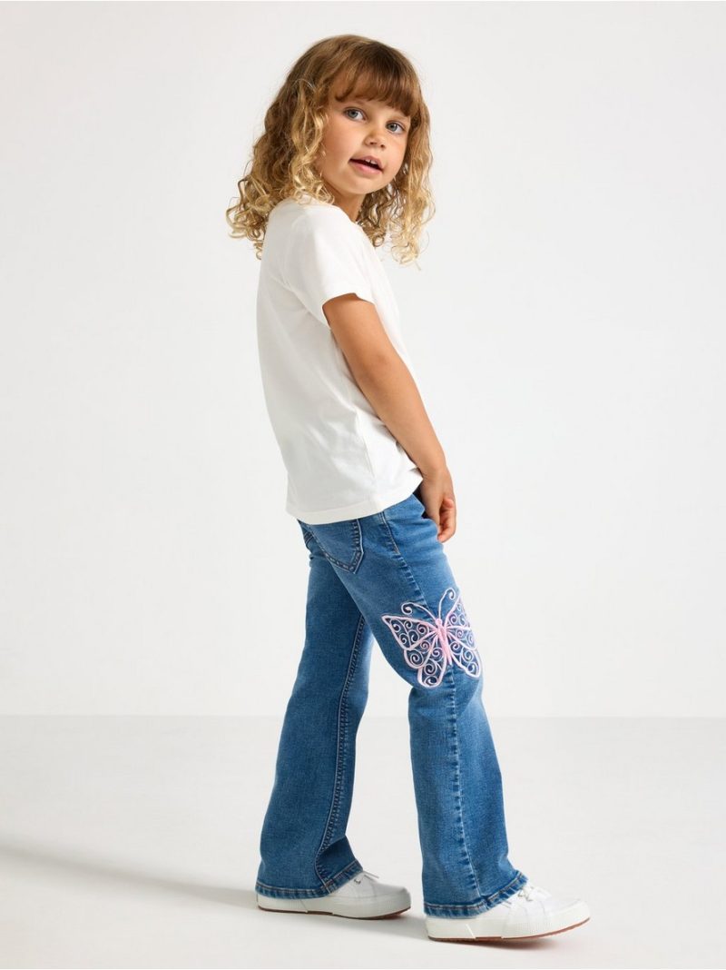 FREJA Regular flare super stretch jeans - 3009699-790