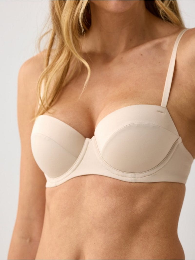 Push-up balconette bra - 3010716-7418