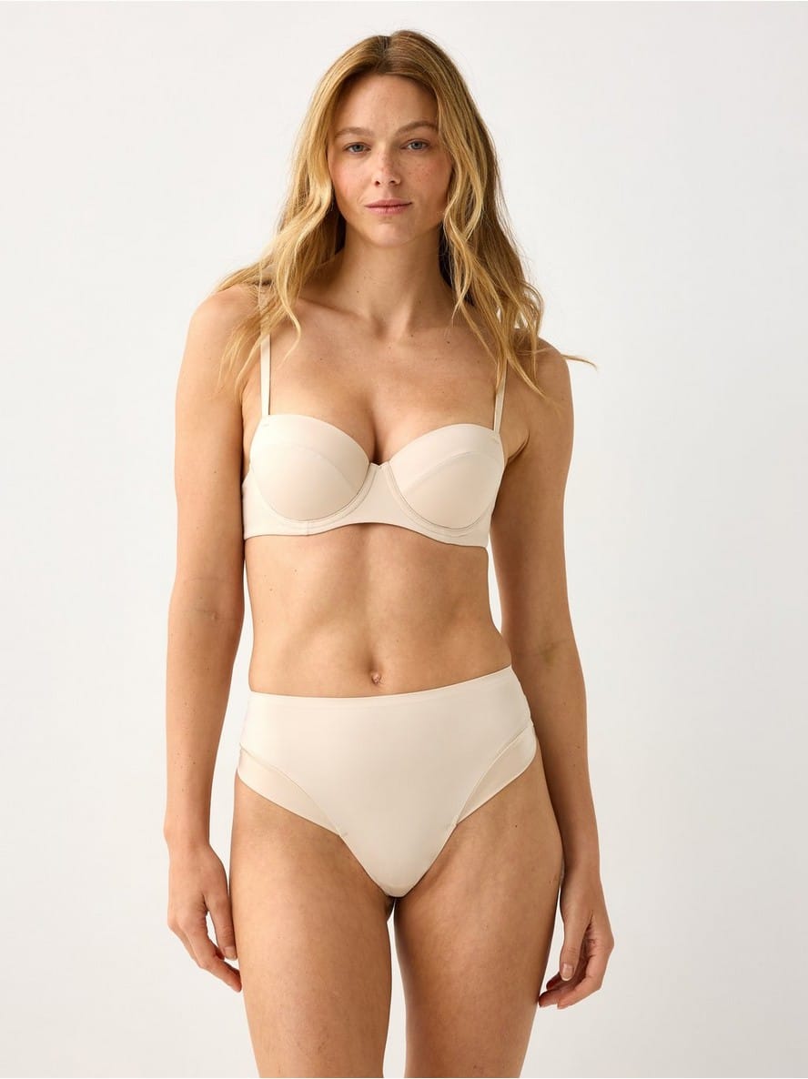 Push-up balconette bra - 3010716-7418