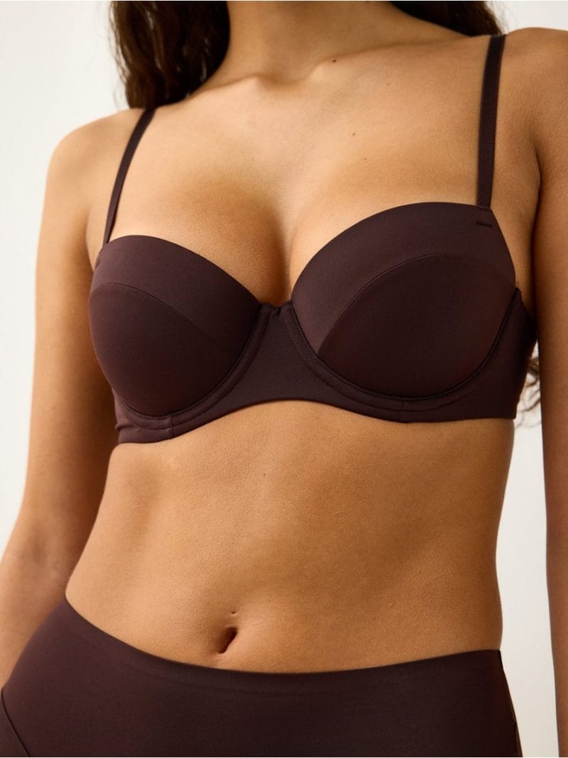 Push-up balconette bra - 3010716-9631