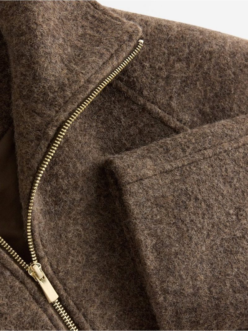 Coat in wool blend - 3011329-7199