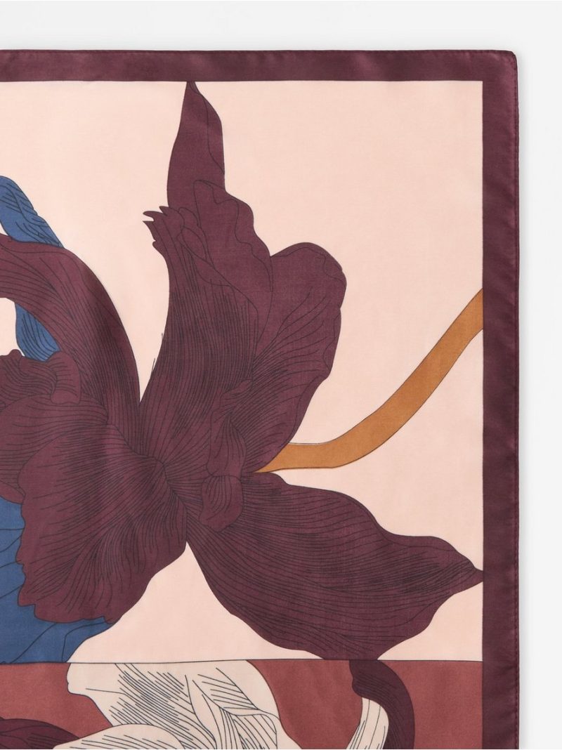 Scarf in satin - 3011462-2256