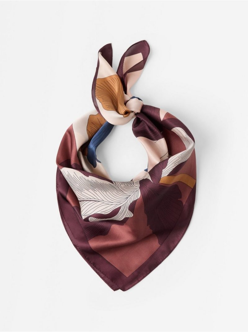 Scarf in satin - 3011462-2256