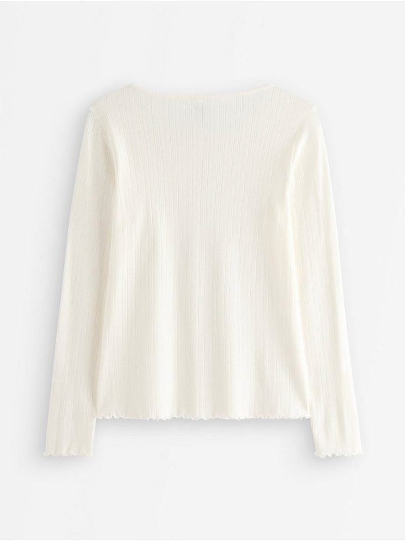 Pyjama top in pointelle - 3011472-300
