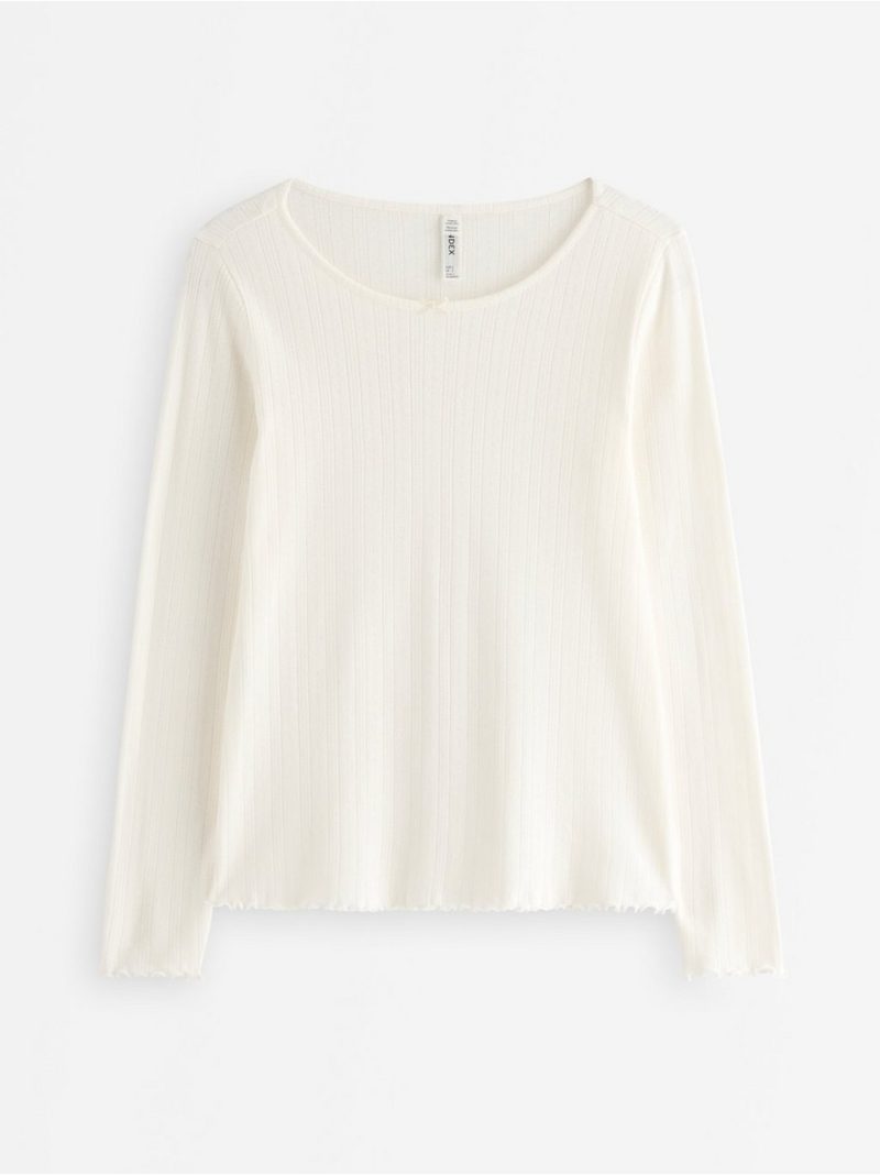 Pyjama top in pointelle - 3011472-300
