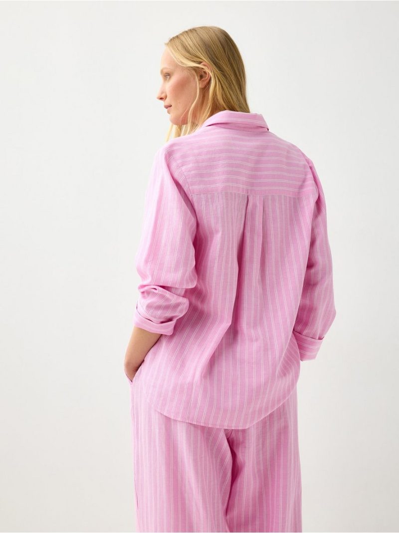 Pyjama shirt in cotton - 3011480-4469