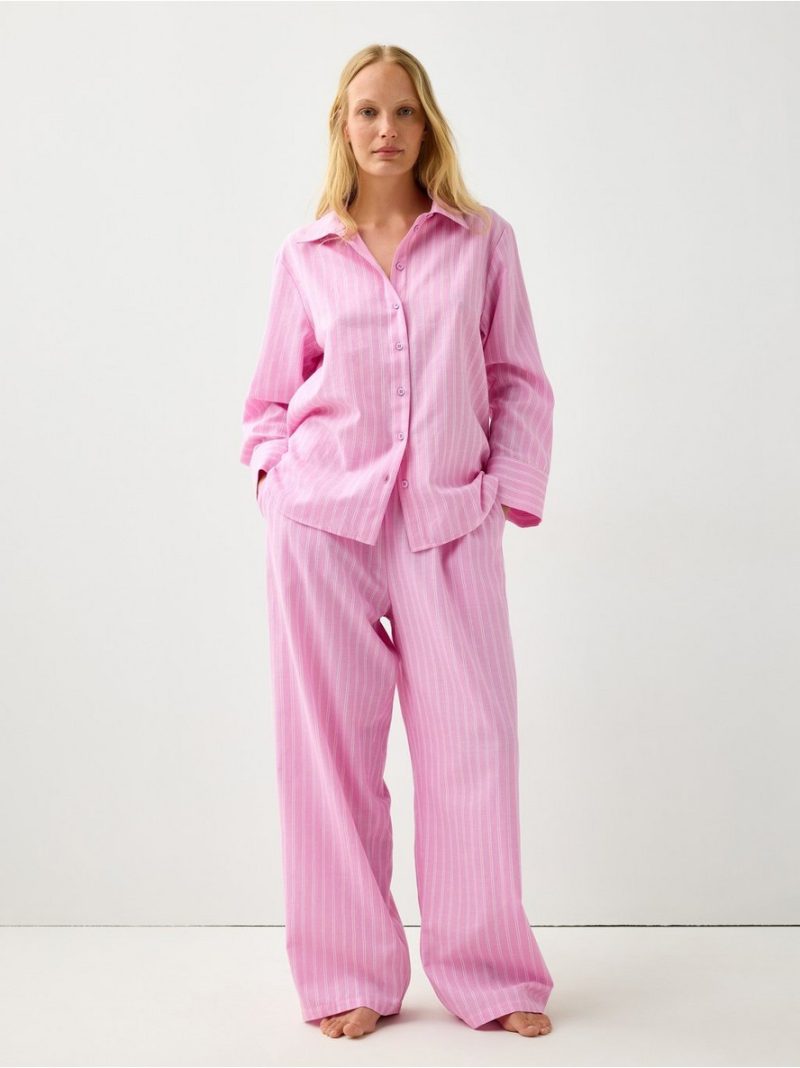 Pyjama shirt in cotton - 3011480-4469