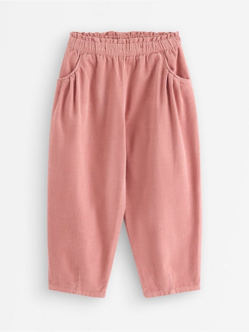 Loose fit trousers in corduroy - 3011631-7658