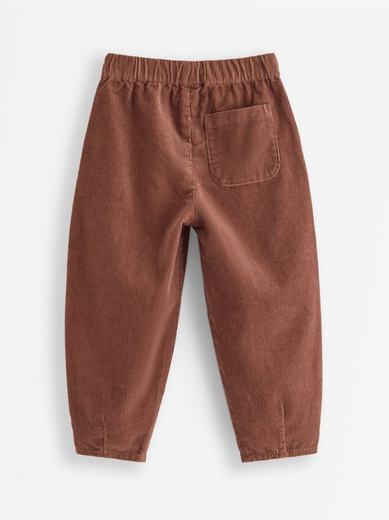 Loose fit trousers in corduroy - 3011637-2683