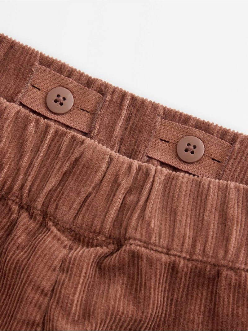 Loose fit trousers in corduroy - 3011637-2683