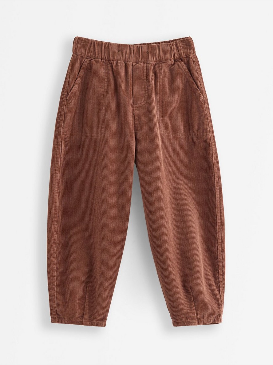 Loose fit trousers in corduroy - 3011637-2683