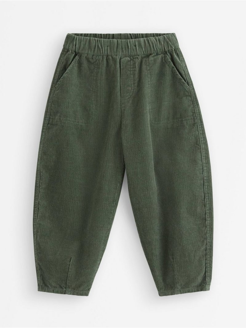 Loose fit trousers in corduroy - 3011637-7934