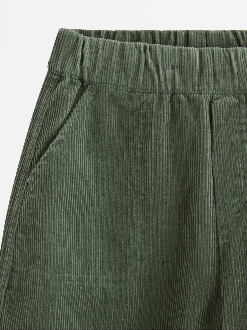 Loose fit trousers in corduroy - 3011637-7934