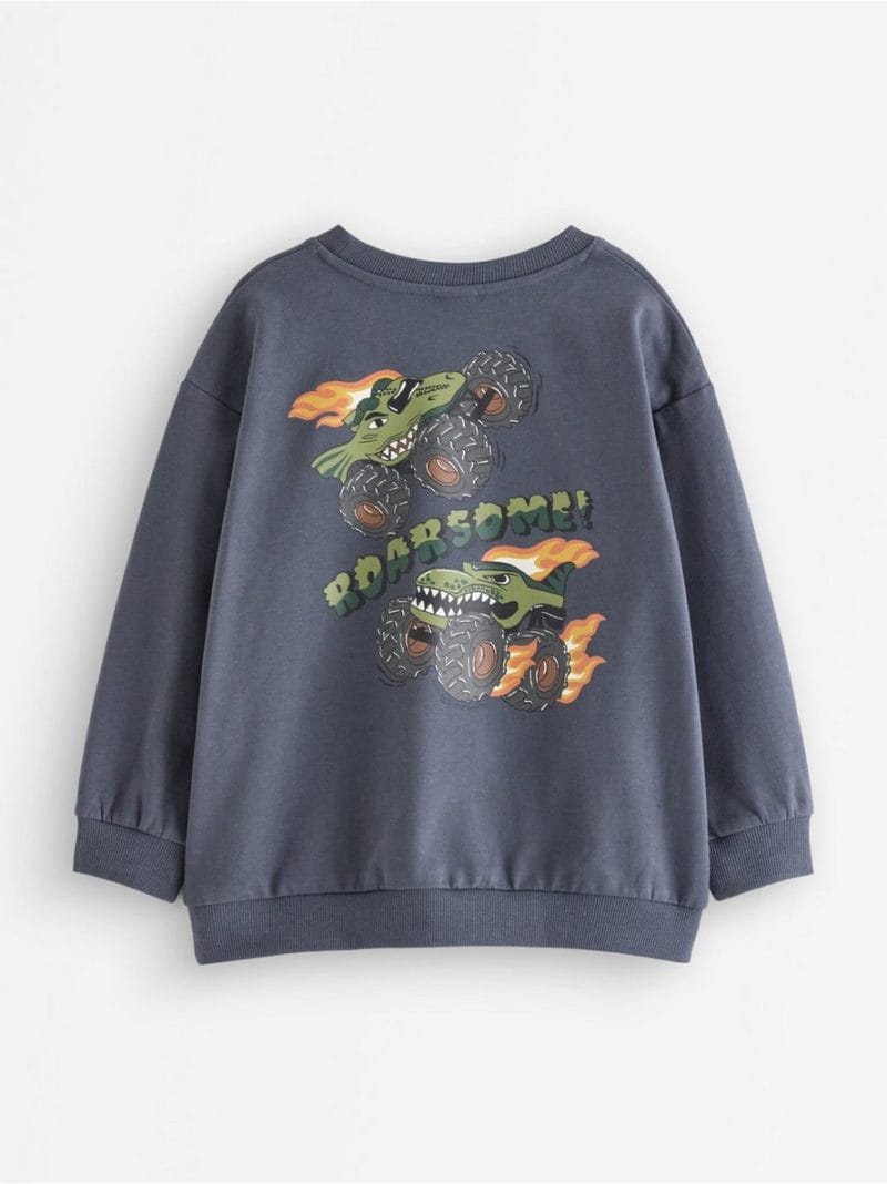 Sweatshirt with brushed inside - 3011671-2498