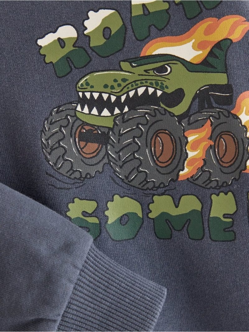 Sweatshirt with brushed inside - 3011671-2498