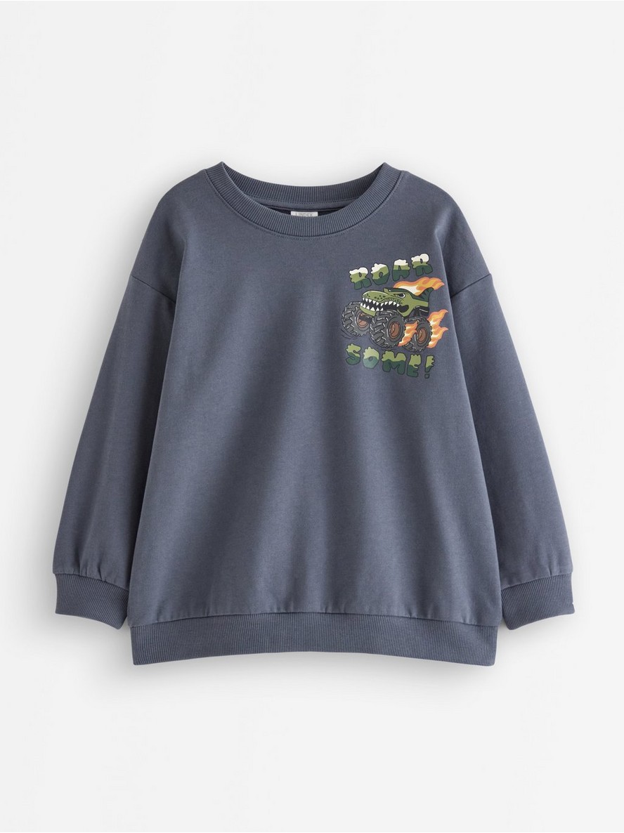 Sweatshirt with brushed inside - 3011671-2498