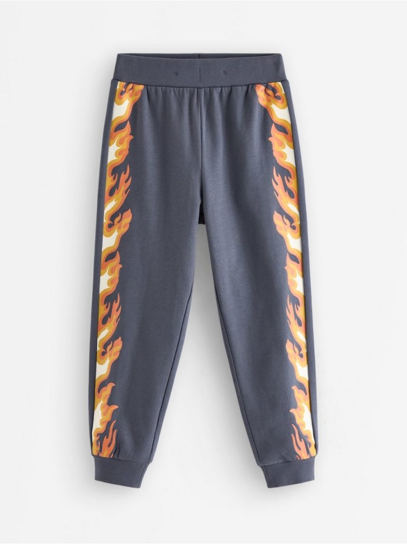 Joggers with brushed inside - 3011677-2498
