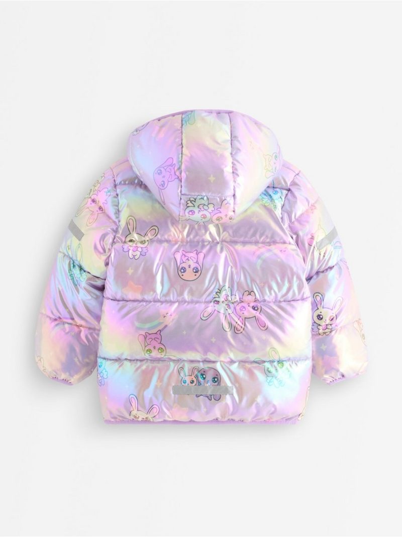 Puffer jacket with detachable hood - 3011785-4813