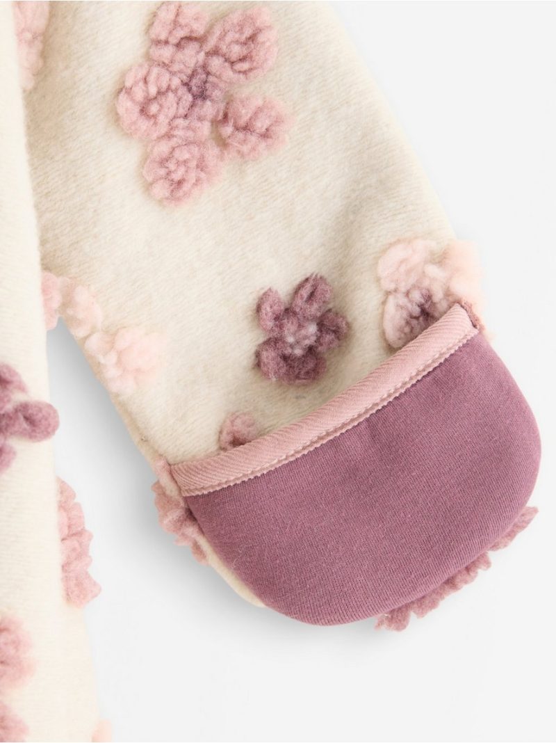 Overall with pile flowers - 3011800-1230