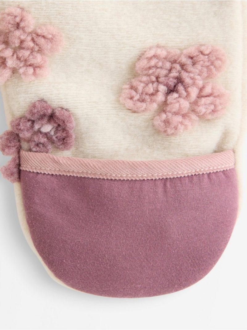 Overall with pile flowers - 3011800-1230