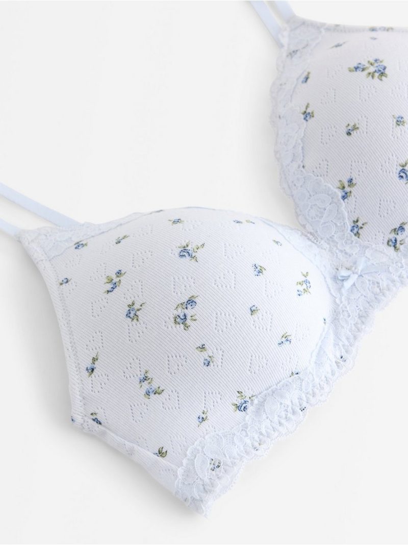 Soft bra in pointelle - 3011843-1148