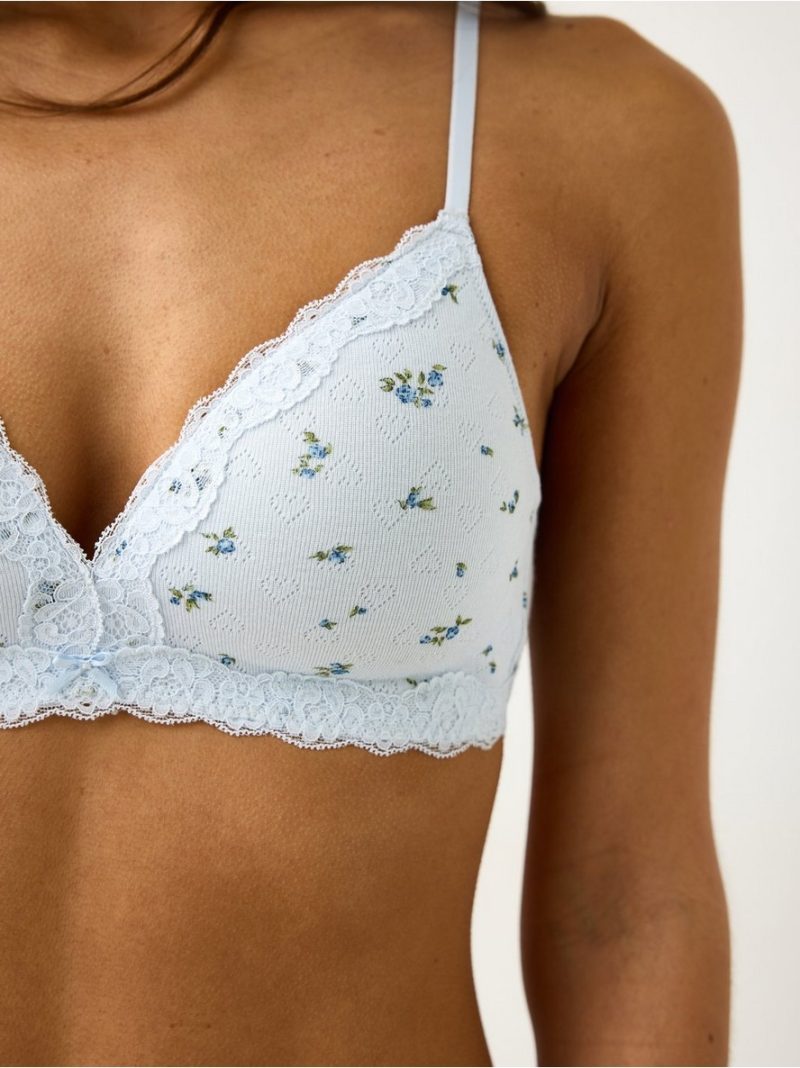 Soft bra in pointelle - 3011843-1148