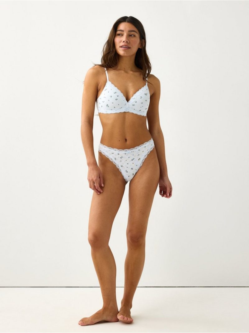 Soft bra in pointelle - 3011843-1148