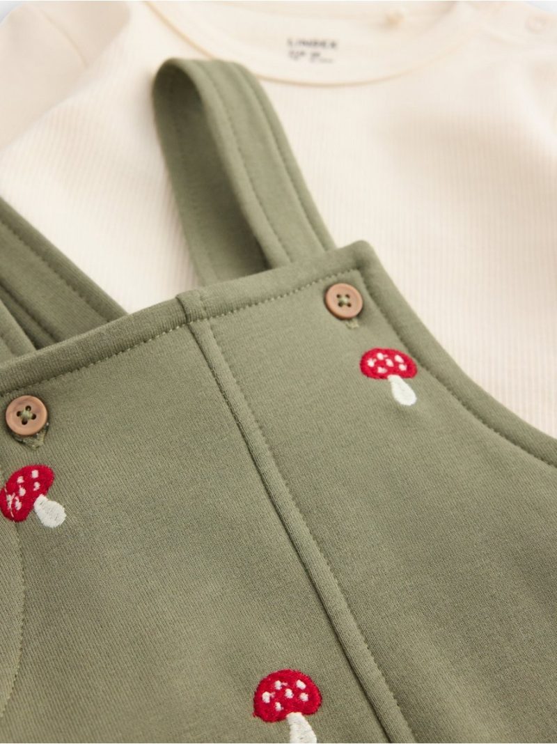 Set with top and dungarees - 3011895-9300